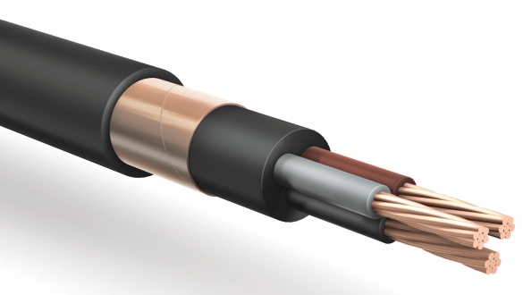 Многожильный экранированный силовой кабель с EPDM-каучуковой изоляцией для частотных преобразователей